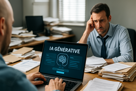 Sensibiliser vos équipes à l’IA générative pour rester compétitifs et les aider à évoluer sans subir la transformation digitale.